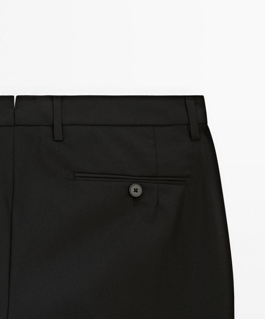 Masimodutti Cold Wool Suit Pants