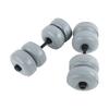 30kg Adjustable Travel Water Filled Dumbbells for Men Women Arm Muscle Training Home FitnessGray