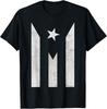 Puerto Rico Flag Black Gift T-Shirt