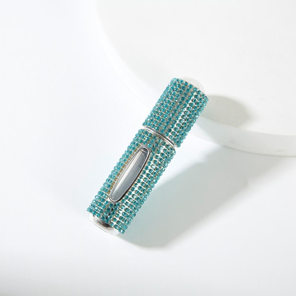 5 ml Mini Perfume Bottle Crystal Design Empty Pump Container Travel Refillable Bottle  Travel