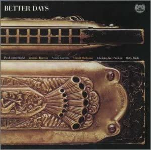 

CD PAUL BUTTERFIELD - Better Days VICP60802 Bearsville 1999 Japan ObiBlues Used