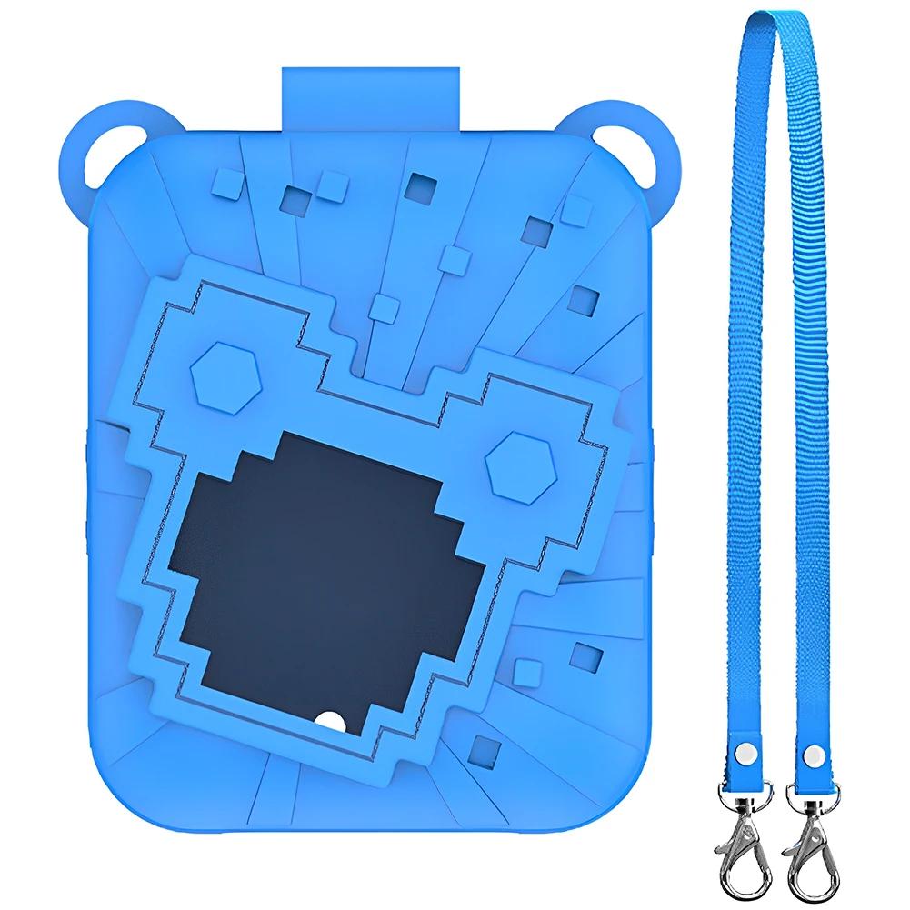 Silicone Cover Case Washable Protective Skin Sleeve with Lanyard Wateproof Protective Cover For Bitzee Magicals Interactive Toy