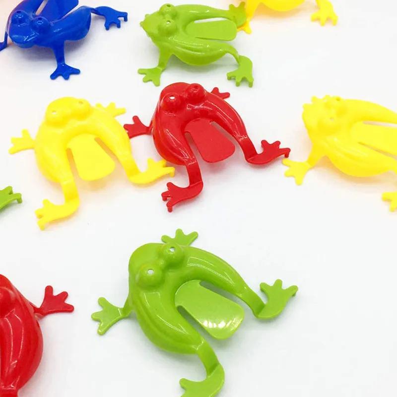 20 Pcs Jumping Frog Fidget Toys, Bounce Press & Pop Stress Reliever For Kids, Novelty Party Favors & Birthday Gift For Children