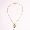 Vintage Ocean Seashell Stainless Steel Clavicle Necklace for Women - High-End Titanium Jewelry
