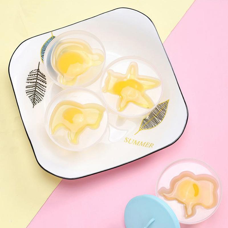 1 szt. Słodkie narzędzia do gotowania jajek, forma do jajek, nieprzywierająca plastikowa forma do gotowania jajek, kłusownik do pieczenia dla dzieci, kawaii akcesoria kuchenne