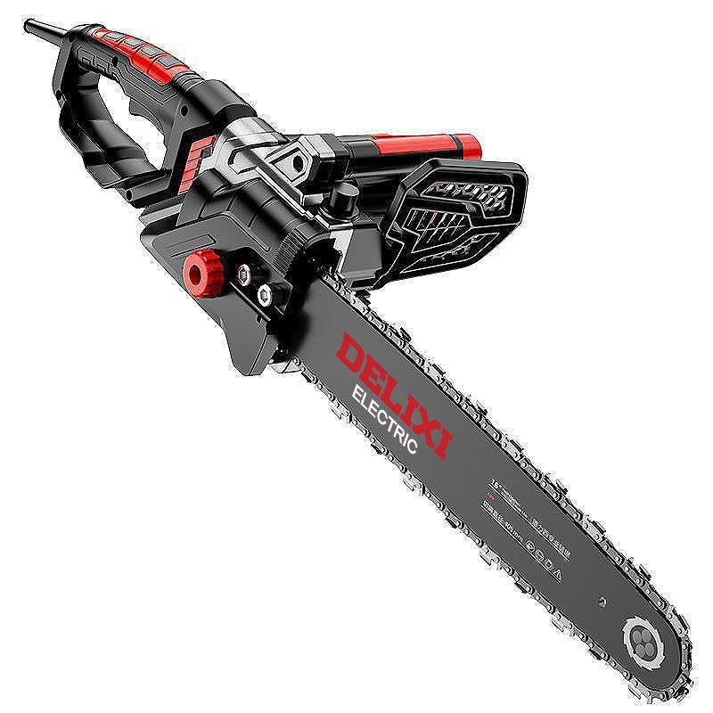 High-Power Handheld Electric Chainsaw for Home and Woodworking - Portable and Multifunctional with Free Shipping