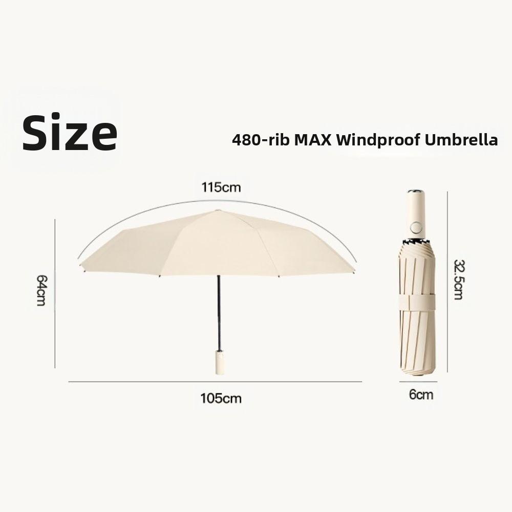 Lightweight Windproof Golf Umbrella Sunshade Super Sized Umbrella Automatic Umbrella  Daily Use