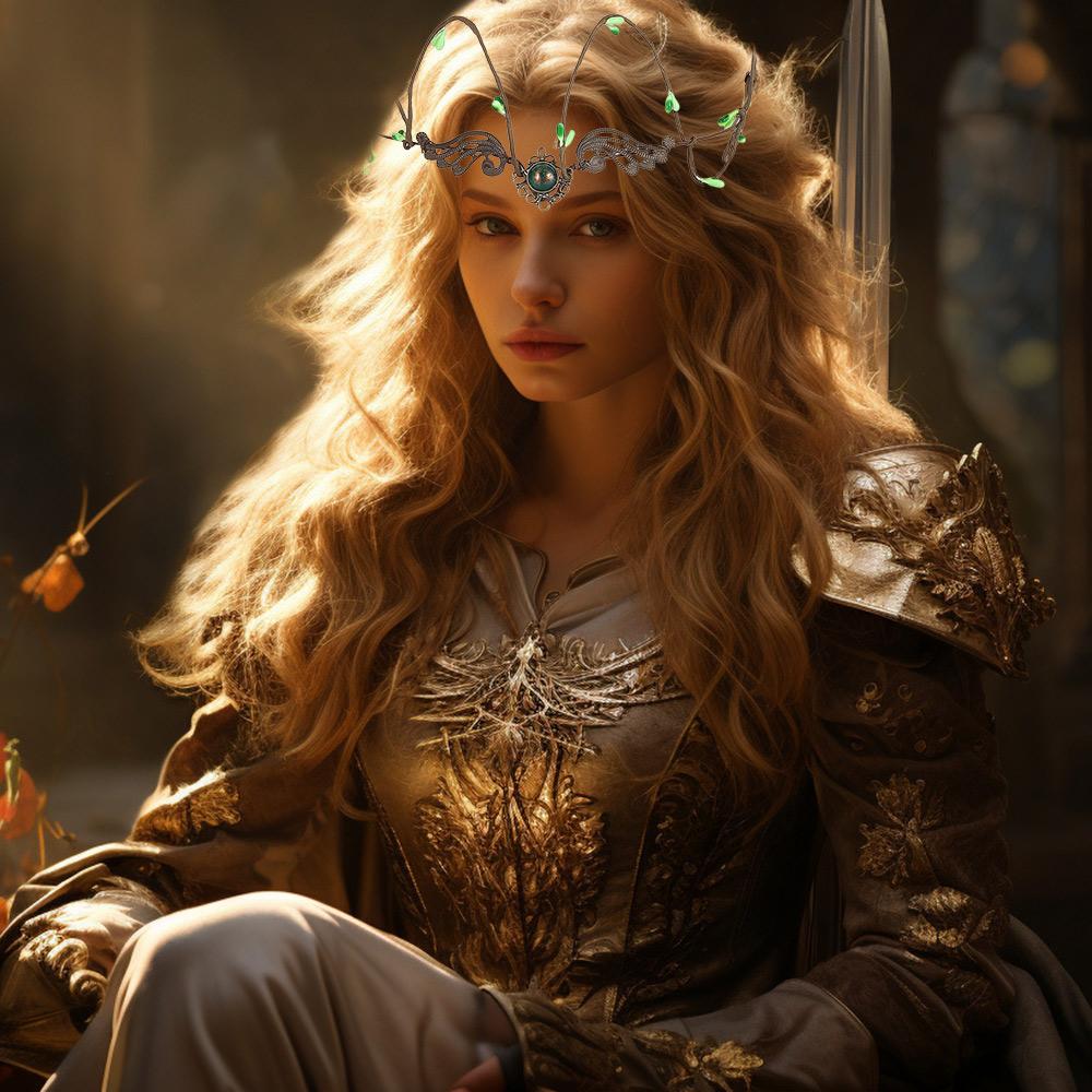 Hair Accessories Vine Design Elven Crown Bridal Style Witch Theme Headpiece Dress Accessory Wedding Accessory Woodland Crown