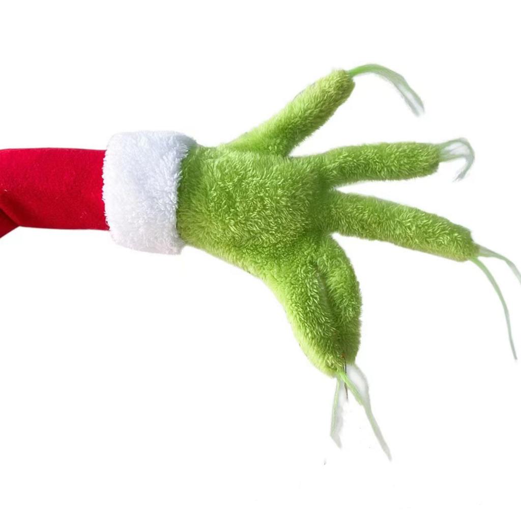 Green Arms Whimsical Treetop-style Christmas Green Hands Christmas Party Supplies