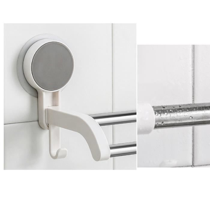 Towel Rack - Cheap - Stainless Steel - 10pcs - 50 Cm - Without Drilling - Contemporary