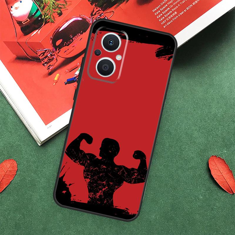 Bodybuilding Gym Fitness Case For OPPO Reno 5 Lite 8 4 6 7 10 Pro 4Z 5Z 8T OPPO Find X6 X5 Pro X2 Neo X3 Lite Cover