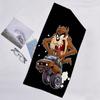 1pc Taz3 Beach Towel, Beach and Seaside Swimming Pool Equipment, Fashion Pattern, Rectangular, Travel Essentials