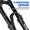 Nanlio X5 Air Suspension Fork 120mm Travel 1.8kg MTB XC Bike Fork 26/27.5/29 Inch Straight Tapered With Gift