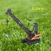 1/50 Heavy Duty Construction Metal Crawler Crane, Truck Crane Vehicle Toys for Kids, Outdoor Sandbox Car Toys, Birthday Gift Toddler Boy Kid