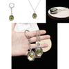 Harry Potter Slytherin Pendant Necklace With Box Keychain For Harry Potter Fans