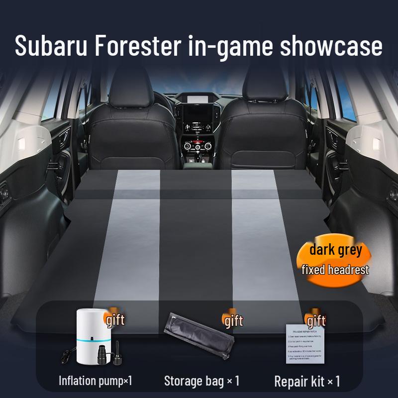Subaru Forester Inflatable Car Bed: Auto Trunk Mattress & Rear Seat Sleeping Pad