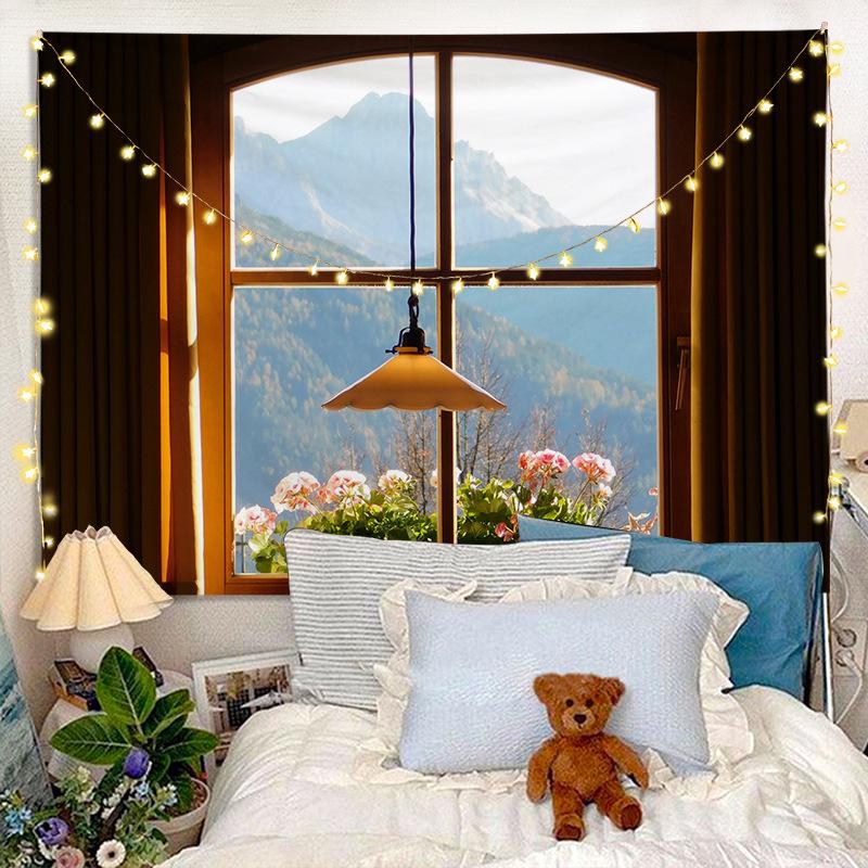 INS Style Bedroom & Dormitory Wall Hanging Cloth – Canvas Poster Decor