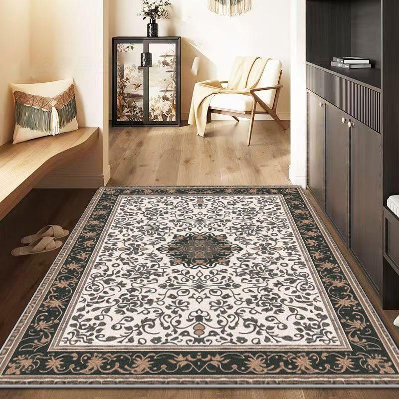 Retro Persia Carpet Living Room Large Area 160x200cm Thickening Carpets for Bedroom Decoration Rugs Cloakroom Non-slip Floor Mat
