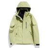 Men Women 3-in-1 Waterproof Windproof Winter Jacket With Removable Fleece Liner Skiing Hiking Camping Outdoor Activities