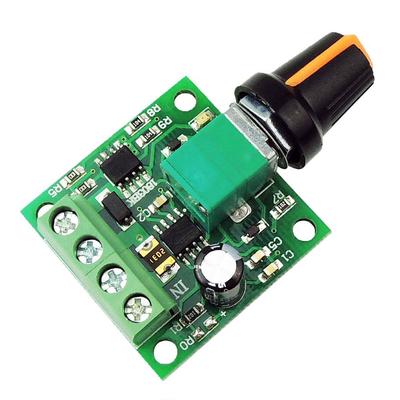 Motor Speed Controller Low Voltage DC 1.8V to 15V 2A Mini PWM Motor Speed Controller Regulator Control Module