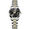 Women's Watch Japanese Quartz Stainless Steel Band Classic Dial Luminous Waterproof Business Ladies Watch Popular Stylish Cute Gift