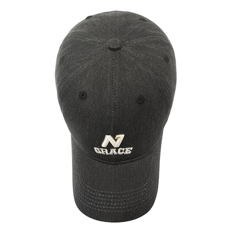 Vår Høst Brevlue Dame Sommer Solkrem Baseball Cap Herre Brodert Solhatt Hestehale Panama Cap Snapback Hat Solskjermhatter