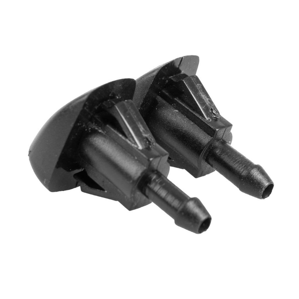 2-Piece Windshield Washer Nozzle for Hyundai i10, Kia Rio