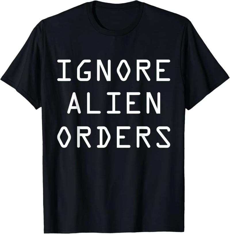 Aliens UFO Egyptian Pyramids | Science Fiction T-Shirt Custom Printed Graphic T Shirts Y2k Funny Shirt Camisas Streetwear