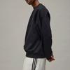 Y-3 Logo Crew Digital Print Design Comfortable Versatile Loose Long Sleeve Sweatshirt Men sweatshirt Black JE9276