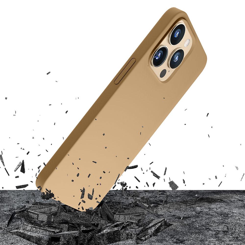 Apple Iphone 13 Pro Max - 3Mk Hardy Silicone Magcase Gold
