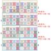 8sheet Bible Index Tabs, Cross Design Boho Morandi Color Bible Bookmark Labels