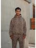 Y2K Retro Leopard Print Hooded Sweatshirt - Unisex Harajuku Hip-Hop Style Pullover