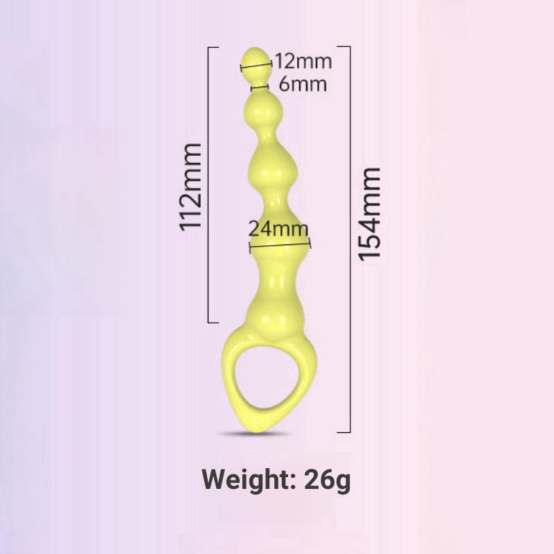 Anal Plugs Butt Plug Unisex Sexy Stopper 4 Different Size Adult Sex Toys for Men/Women Trainer Massager