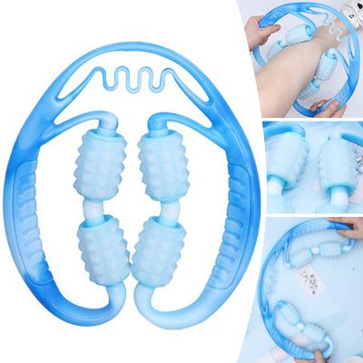 Blue Roller Ring Massager Home Office Yoga Leg Fitness Equipment Training Leg Beautizer Muscle Relaxation Massage Roller