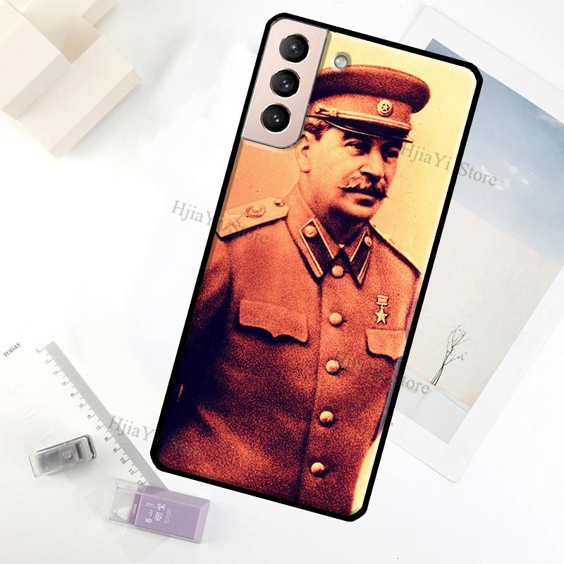 Russian Commander Stalin Case For Samsung Galaxy S23 Ultra Note 20 10 S9 S10 Plus S20 S21 FE S22 Ultra Phone Cover