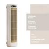 3 Speeds Desktop Air Conditioner Fan No Drilling Cooling Rechargeable Wall Mount Fan Silent for Home Kitchen Bathroom