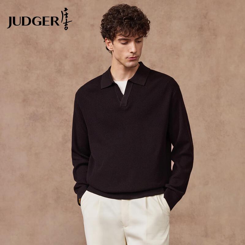 

Zhuangji Men s Wool Blend Knit Polo Sweater XL