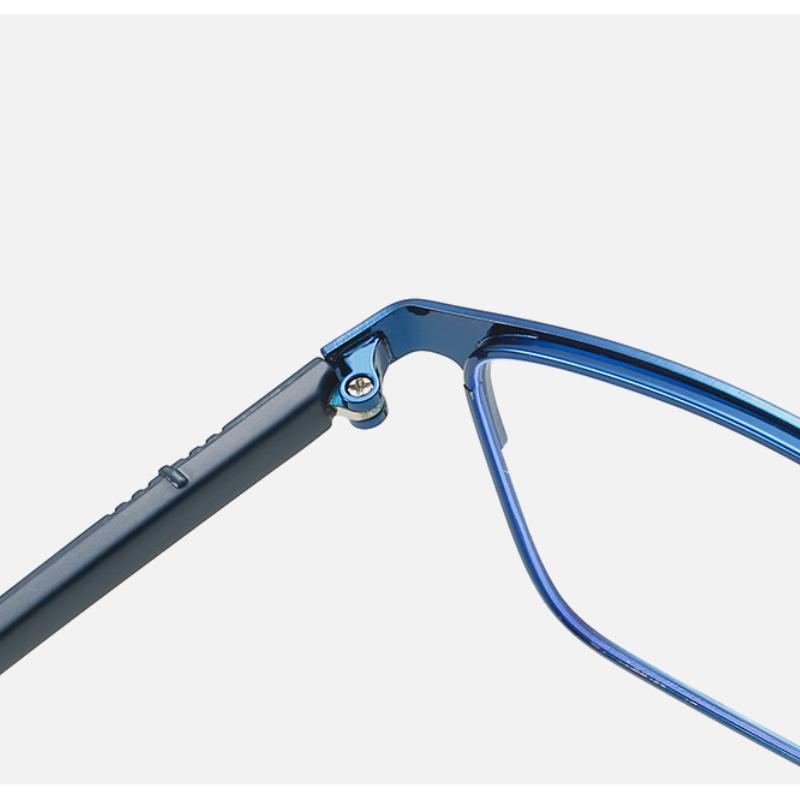 Ochelari pentru miopie Bărbați Ultralight Dreptunghi Anti Lumină Albastră Ochelari de Calculator Cadru Metalic Clasic Ochelari de Vedere pentru Miopie 0 La -600