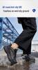 Blue Gull Men's Four Seasons Safety Shoes: Anti-Smash, Anti-Puncture, Low-Top, Wear-Resistant, Comfortable for Long-Standing Work.