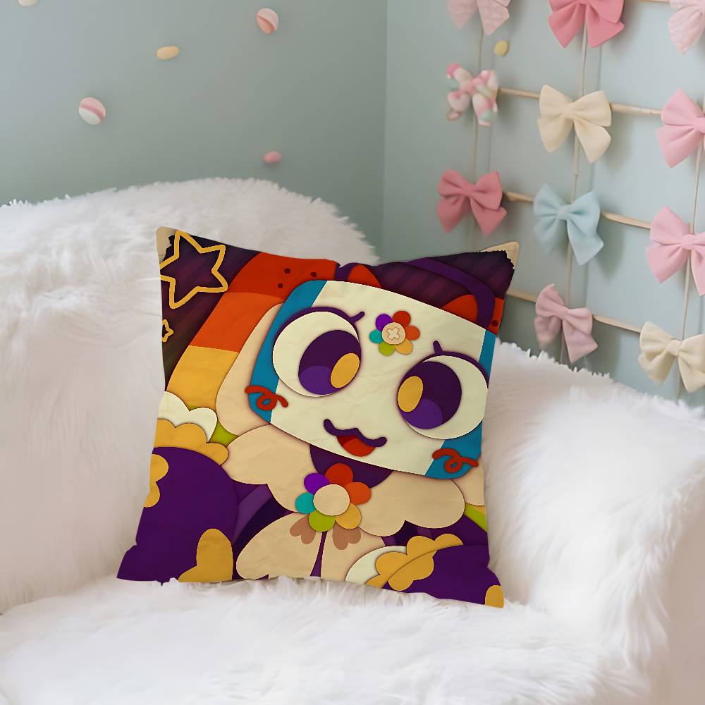 Cosmo Vee Case Plush Fabric Soft Pillowcase Double Sided Print Cushion Cover Household Gifts