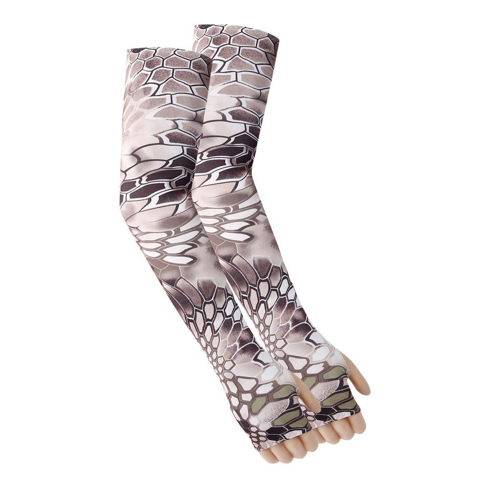 For Women For Men Ice Silk sleeve Cooling Sleeves Sun Protection Sleeves Camouflage Arm Sleeves