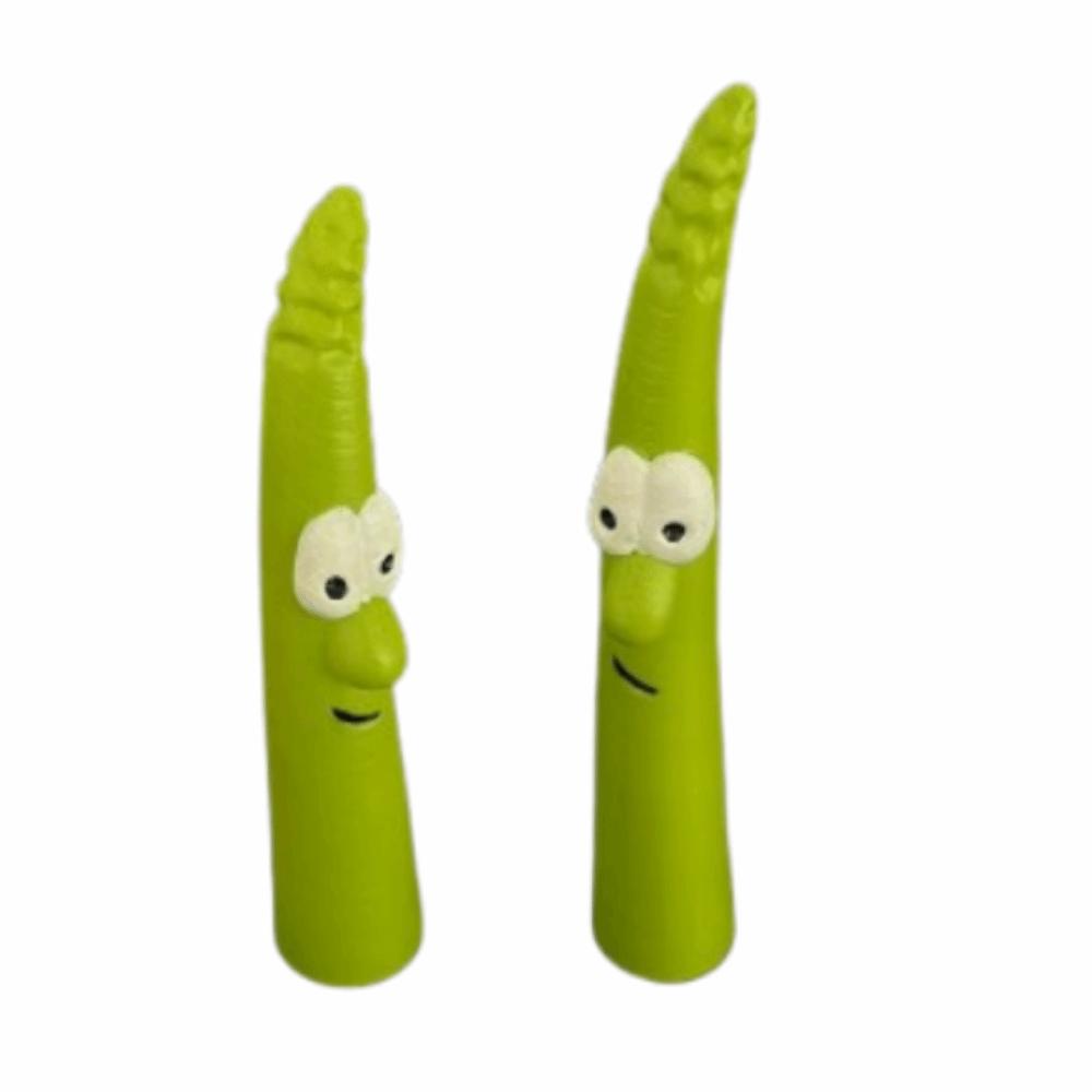 

2Pcs Cute Expression Bamboo Shoot Garden Stakes Cartoon Bamboo Plant Logo Bamboo Shoot Ornament Set 2