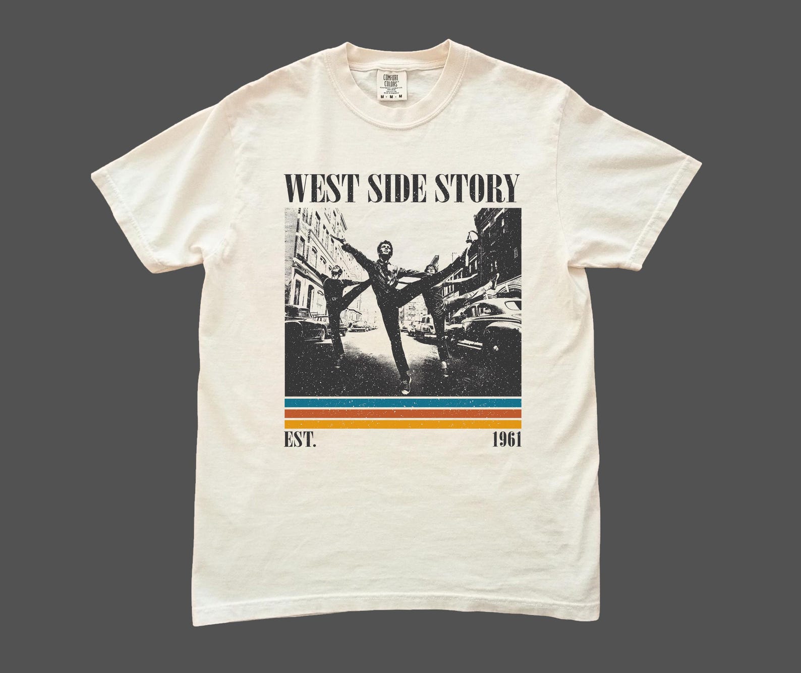 West Side Story Movie Shirt - Retro Comfort Colors Tee M