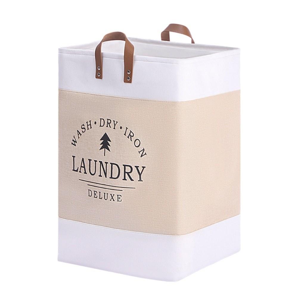 Large Capacity Dirty Clothes Basket Fabric Folding Storage Basket Laundry Basket Laundry Room