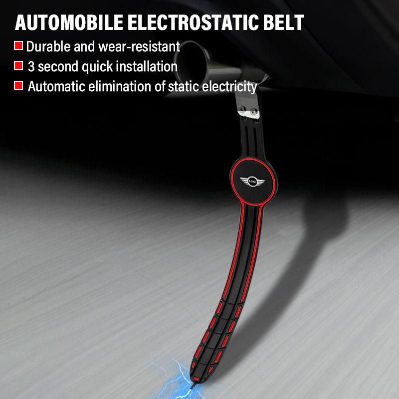 1Pcs Car Anti-static Belt Grounding Car Safety Driving Tools Styling For MINI Cooper One S Clubman R50 R53 R56 R60 F55 F56 R57 R58 R59