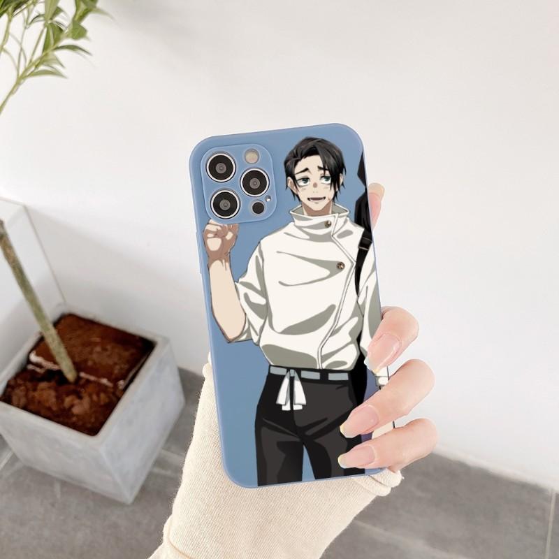 

Чехол для телефона Okkotsu Yuuta Jujutsu для IPhone 14 11 12 13 Pro Max X XR XSMax 6 6S 7 8 Plus SE 2022, мягкий квадратный цветной чехол для телефона iPhone SE 2020-2022