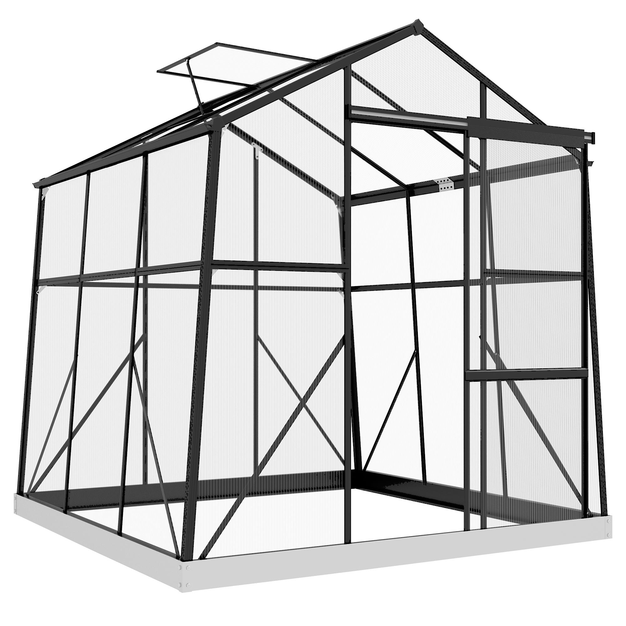 Greenhouse Hothouse Cold Frame, weather-resistant, 192