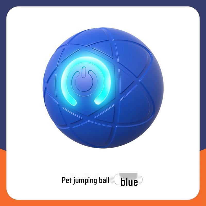 Smart Electric Jumping Pet Ball Toy - Interactive Self-Entertainment for Dogs and Cats