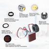 AD16-22FVA Square Signal Indicator Type Mini Digital Display AC Voltage And Current Meter