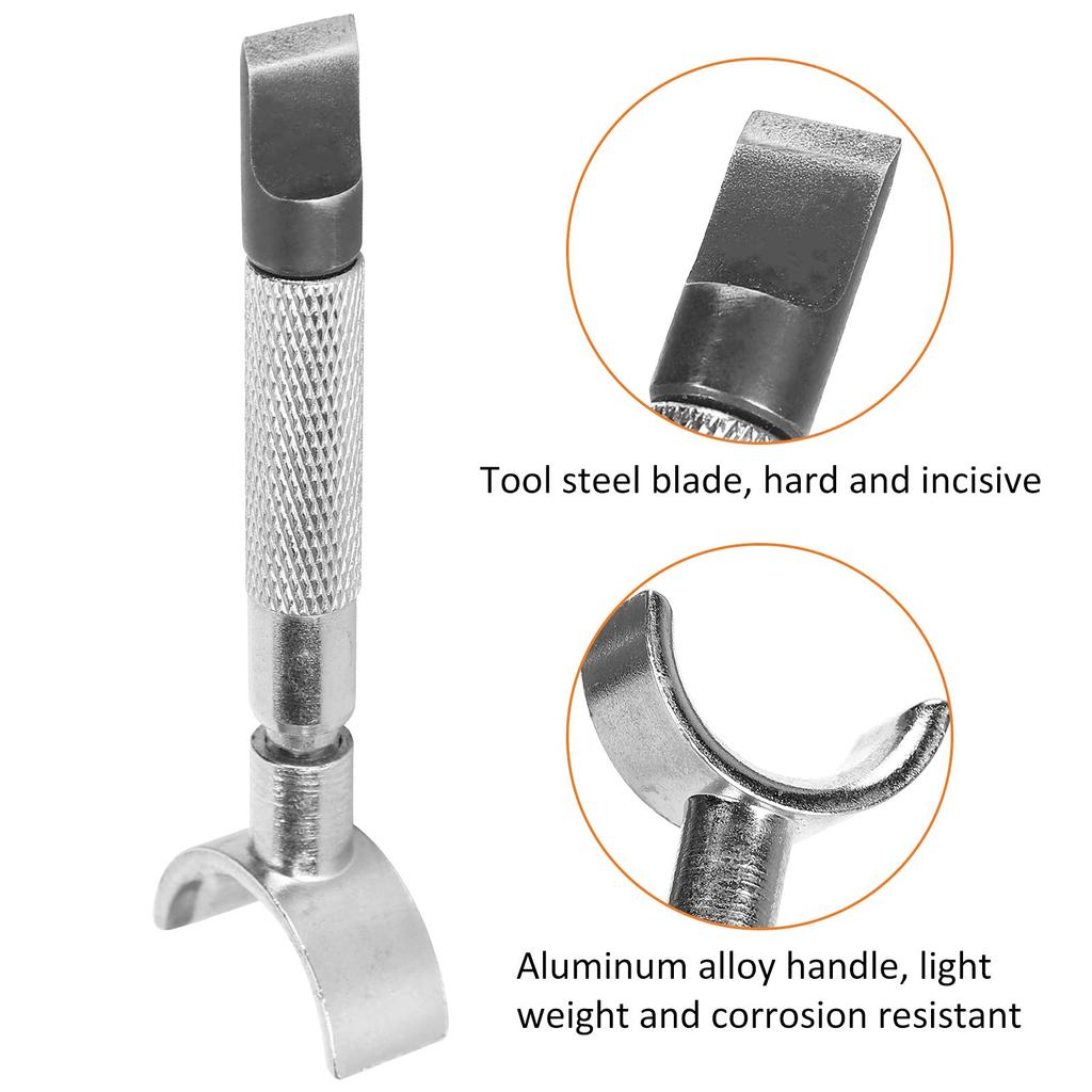 DIY Rotary Leather Engraving Tool Adjustable Vegetable Tanned Leather Carving Tool